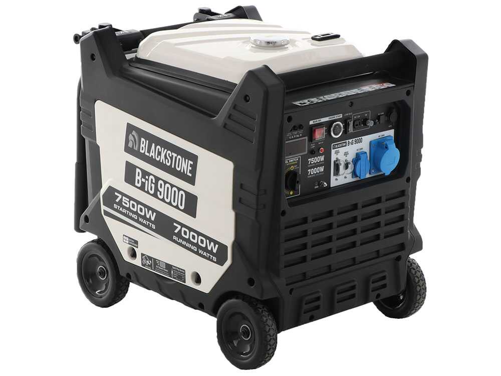 BlackStone B-iG 9000 - Groupe électrogène inverter 7.5 kW
