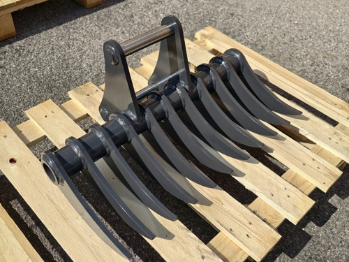 Râteau pour mini pelle - S30